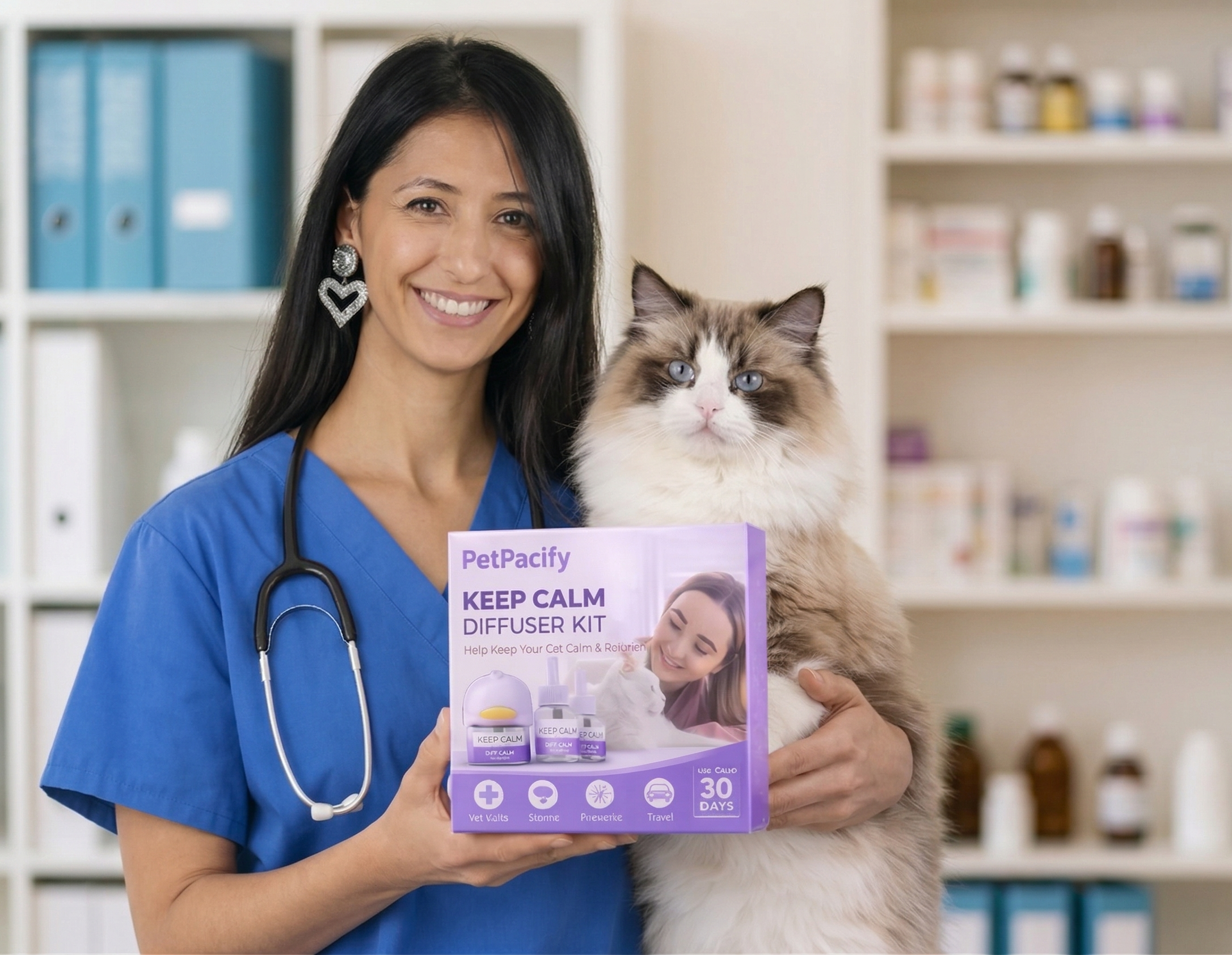 PetPacify Cat Calming Diffuser Kit (New Formula)